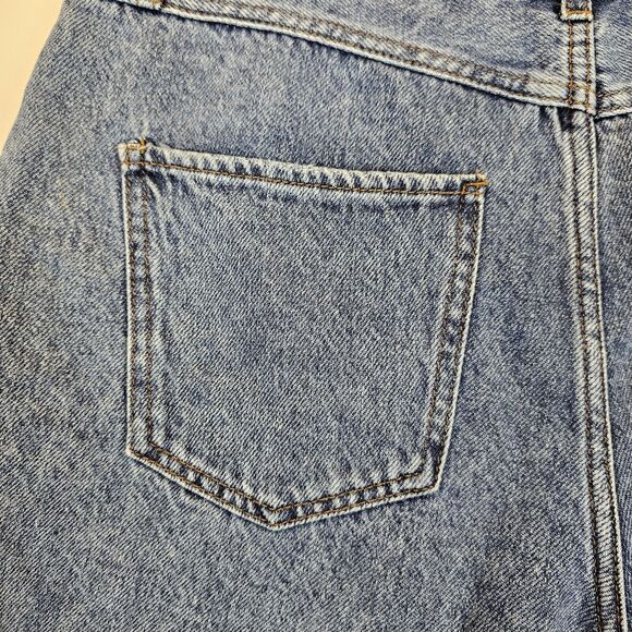 House of Harlow 1960 High Rise Button Fly‎ Mom Denim Shorts Inseam 4.5" Size 29 - Picture 6 of 8